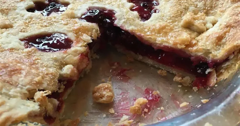 Foto da receita de Torta de Cereja e Mirtilo
