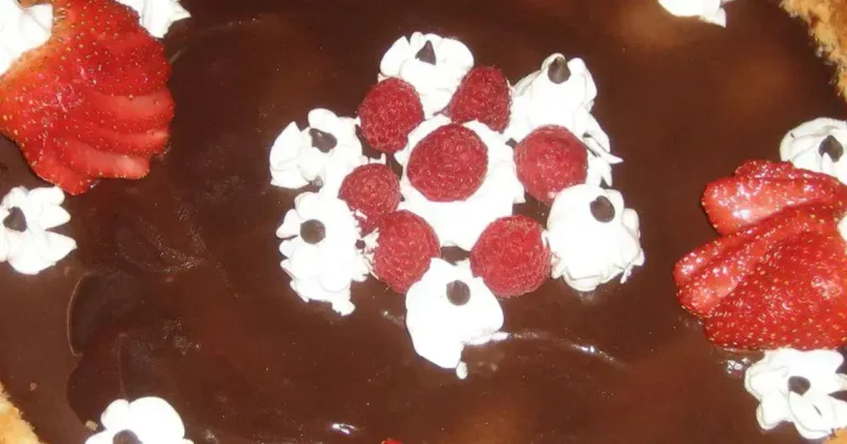 Foto da receita de Torta de Chocolate com Crosta de Nozes Pecan