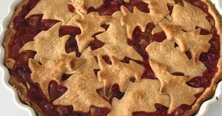 Foto da receita de Torta de Cranberry com Manteiga
