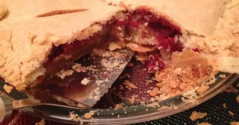 Foto da receita de Torta de Cranberry