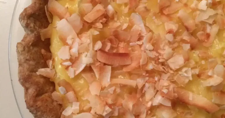 Foto da receita de Torta de Creme de Coco