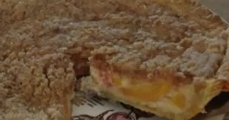 Foto da receita de Torta de Creme de Pêssego à Moda Antiga