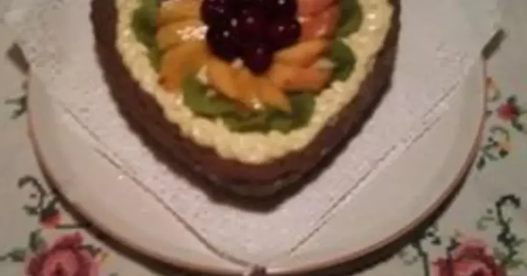 Foto da receita de Torta de Frutas com Chocolate