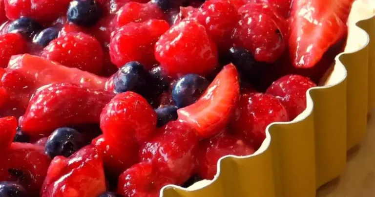 Foto da receita de Torta de Frutas Frescas Sem Assar