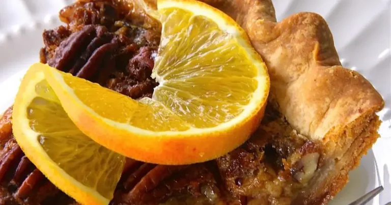 Foto da receita de Torta de Laranja com Nozes Pecan
