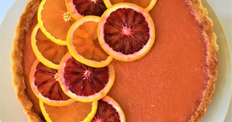 Foto da receita de Torta de Laranja Sangue
