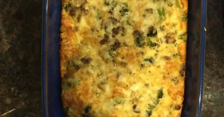 Foto da receita de Torta de Linguiça de Peru com Ovos