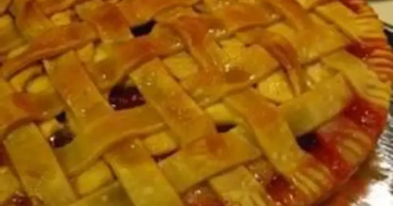 Foto da receita de Torta de Maçã com Cranberry