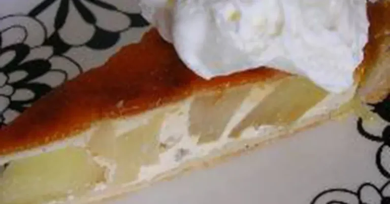 Foto da receita de Torta de Maçã com Creme Fraiche