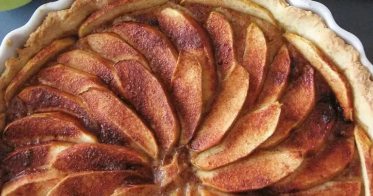 Foto da receita de Torta de Maçã Francesa