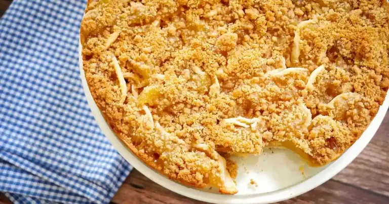Foto da receita de Torta de Maçã Holandesa Desmontável