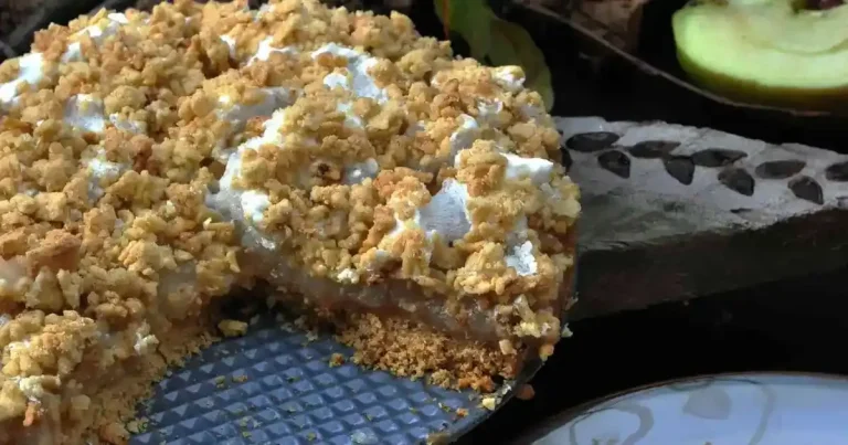 Foto da receita de Torta de Maçã Vegana com Espuma