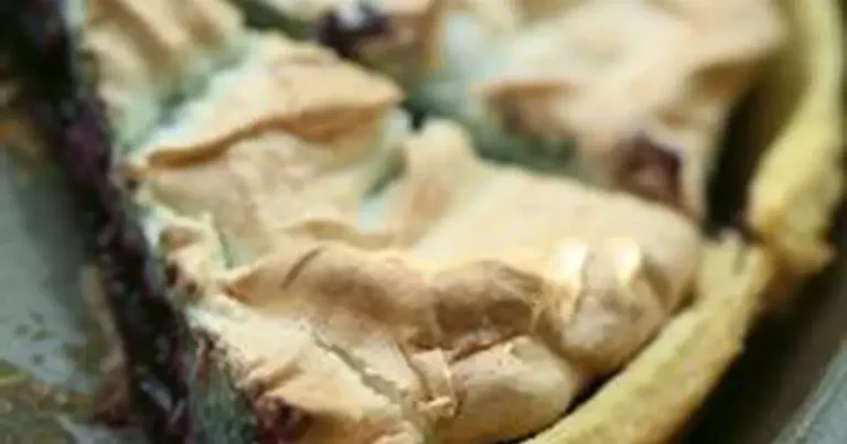 Foto da receita de Torta de Merengue de Mirtilo