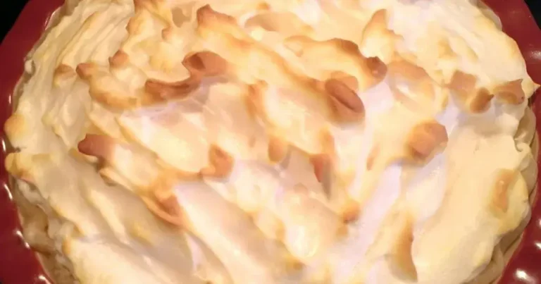 Foto da receita de Torta de Merengue de Pasta de Amendoim