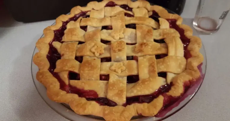 Foto da receita de Torta de Mirtilo e Ruibarbo