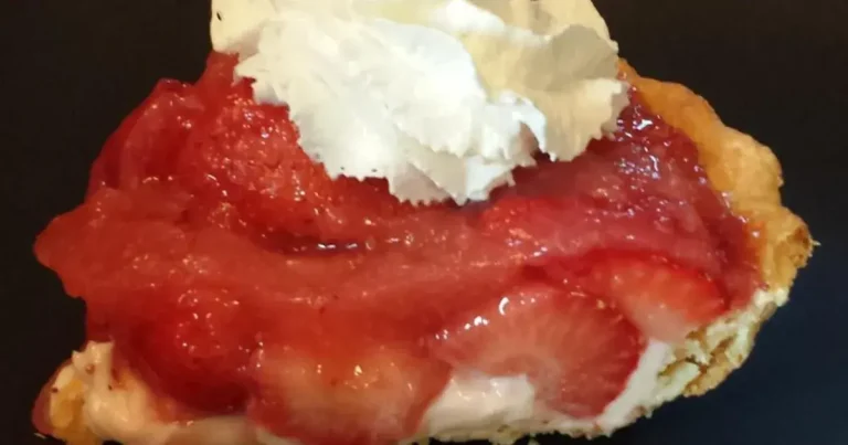 Foto da receita de Torta de Morango com Cream Cheese