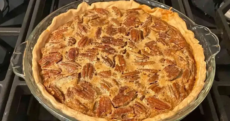Foto da receita de Torta de Nozes Pecan com Bourbon