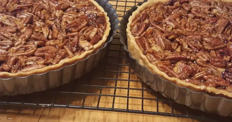 Foto da receita de Torta de Nozes Pecan com Maple