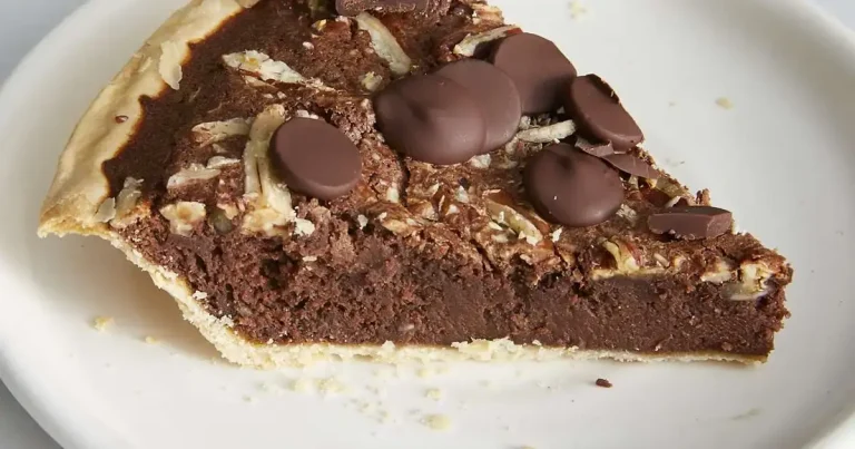 Foto da receita de Torta de Pecã com Chocolate Amargo e Buttermilk