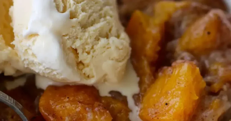 Foto da receita de Torta de Pêssego Incrível