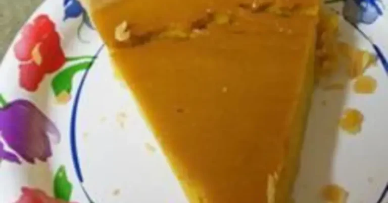 Foto da receita de Torta de Pudim Doce de Abóbora Hubbard