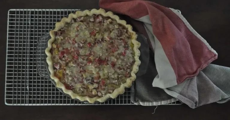 Foto da receita de Torta de Ruibarbo