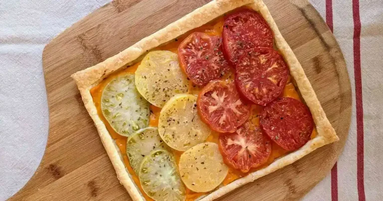 Foto da receita de Torta de Tomate e Mostarda