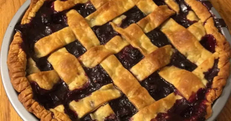 Foto da receita de Torta de Amora e Mirtilo