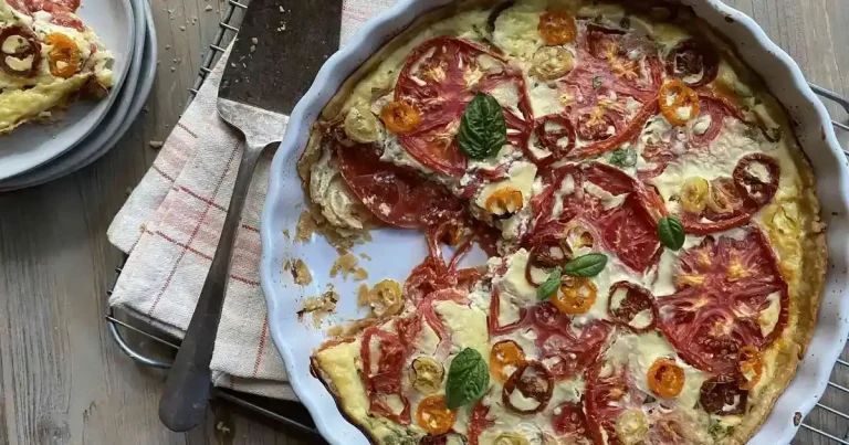 Foto da receita de Torta Fácil de Tomate