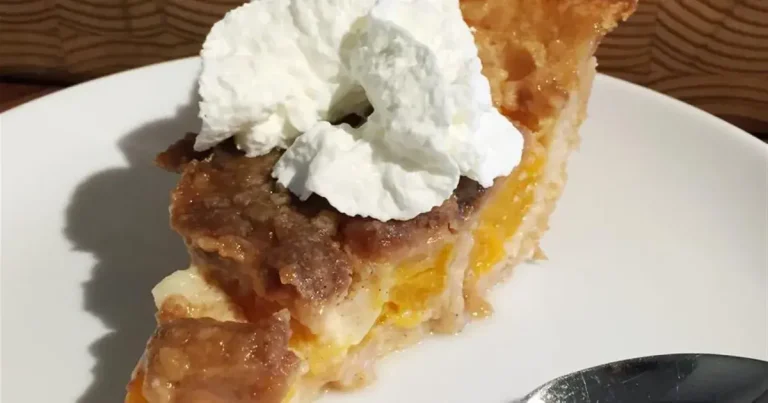Foto da receita de Torta Francesa de Pêssego