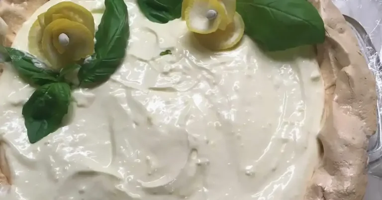 Foto da receita de Torta Nuvem de Limão