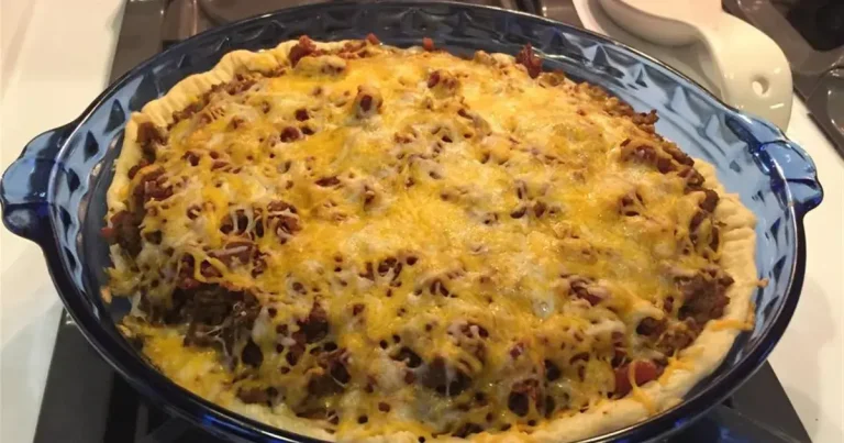 Foto da receita de Torta Rápida de Cheeseburger