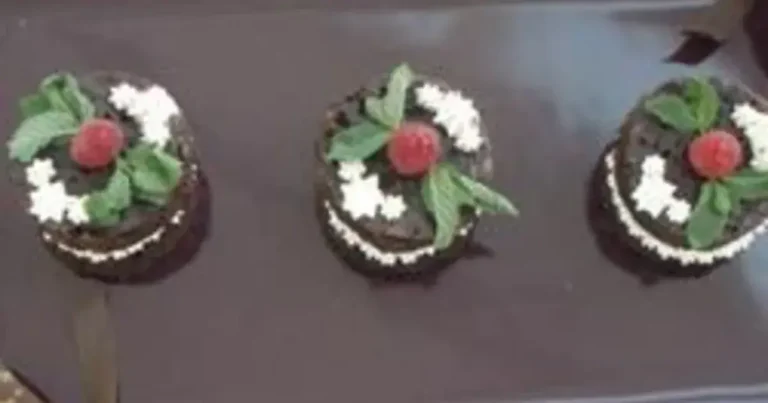 Foto da receita de Tortas de Brownie de Chocolate Quente Mexicano