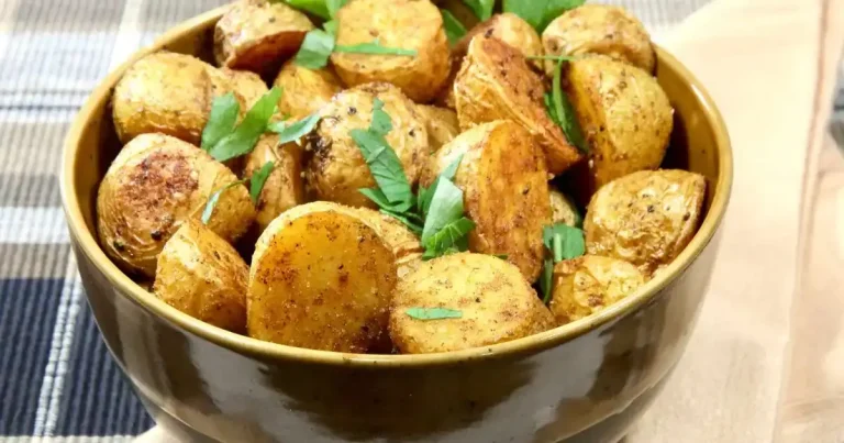 Foto da receita de Batatas Assadas ao Curry
