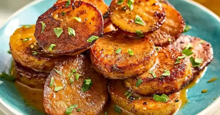 Foto da receita de Batatas Derretidas com Manteiga de Cowboy