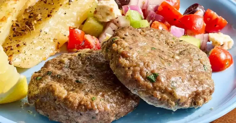 Foto da receita de Bifteki Grego