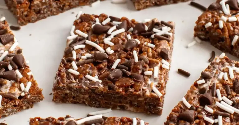 Foto da receita de Biscoito de Arroz Crocante com Chocolate Quente