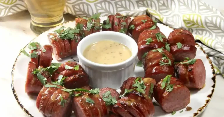 Bocadinhos de Kielbasa na Air Fryer
