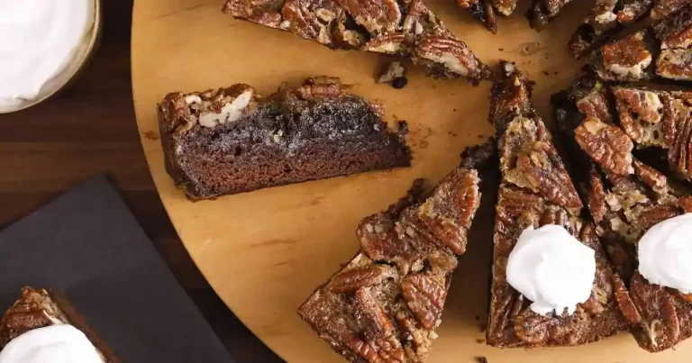 Foto da receita de Brownies de Torta de Noz Pecan