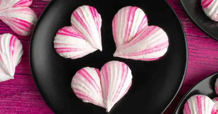 Foto da receita de Corações de Merengue em Espiral