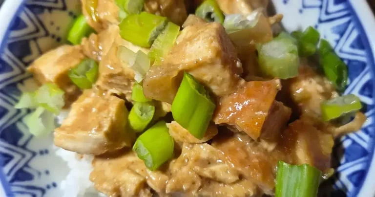 Foto da receita de Frango com Manteiga de Amendoim