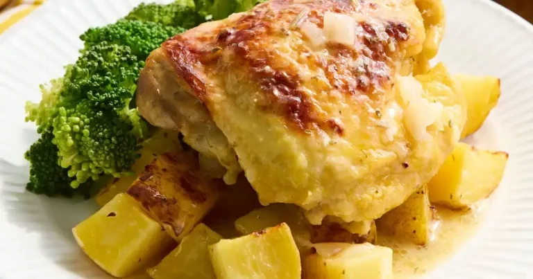 Foto da receita de Frango Grego com Limão e Batatas na Panela Lenta