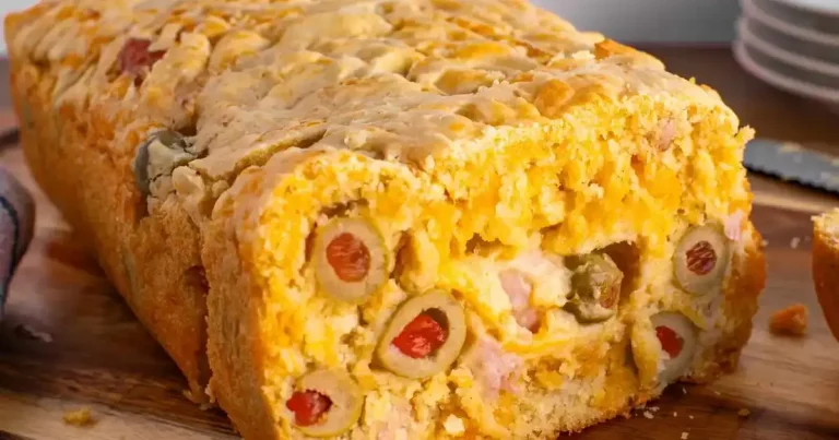 Foto da receita de Pão Rápido de Presunto e Cheddar