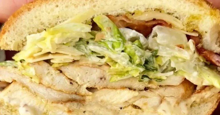 Foto da receita de Sanduíche Caesar de Frango com Bacon