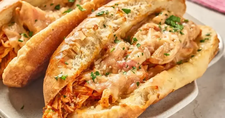 Foto da receita de Sanduíches de Frango Marinara