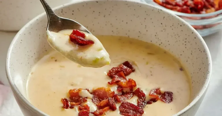 Foto da receita de Sopa de Cheddar Canadense