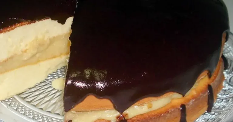 Foto da receita de Torta Boston Cream