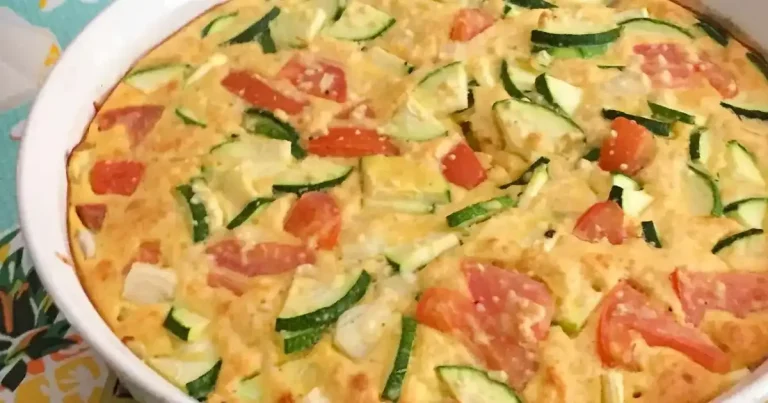 Foto da receita de Torta de Abobrinha com Tomate