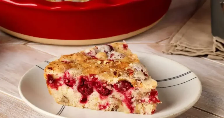 Foto da receita de Torta de Cranberry Sem Crosta