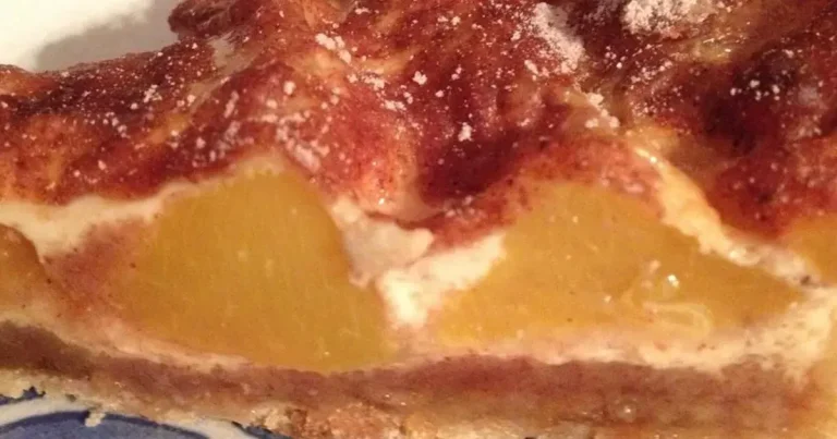 Foto da receita de Torta de Damasco com Creme
